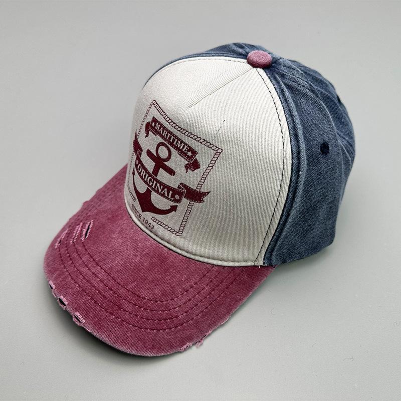 Simple simbolo stella a cinque punte Ricamo all'aperto berretto da baseball Traspirabilità estiva Berretto in rete hip hop cappello da camionista