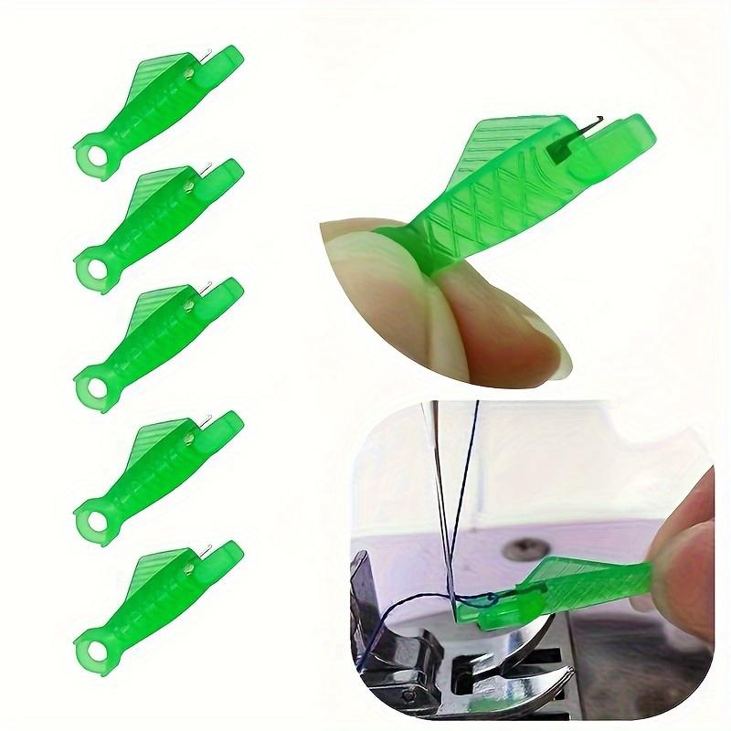 5pcs/10pcs/20pcs/30pcs Automatic Sewing Needle Threader - Compact Fish-Shaped Design for Effortless Threading of Small-Eye
