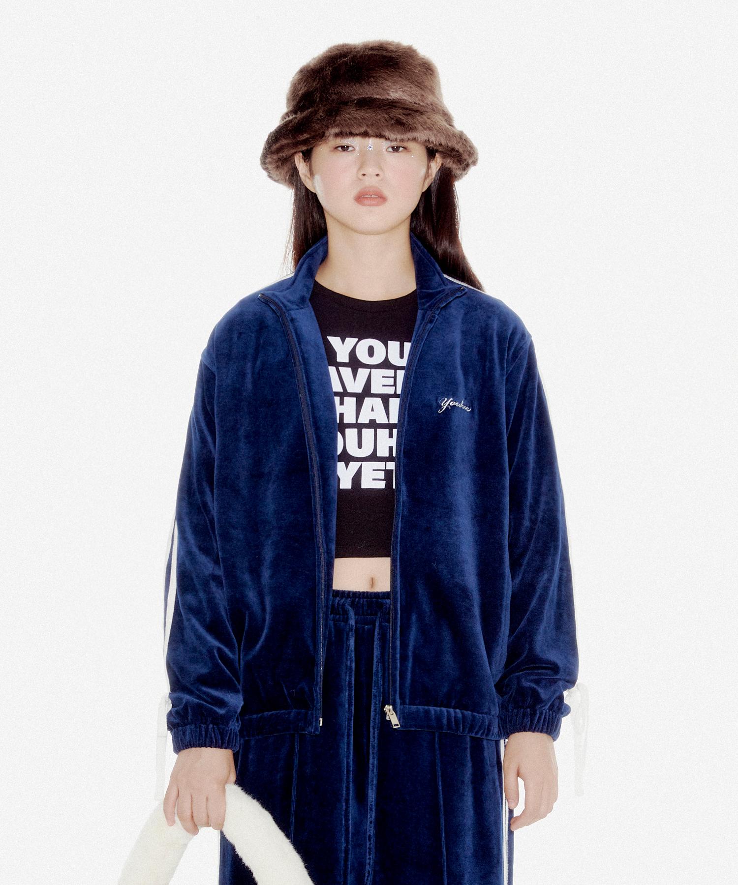 Yuhee Youhee Lettering Long Sleeve Black Black/Free