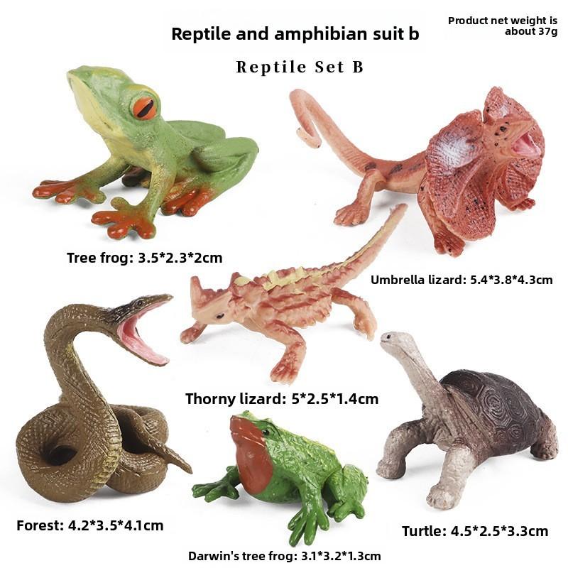 Mini Dinosaur Model Set Plastic For Kids Educational Collection