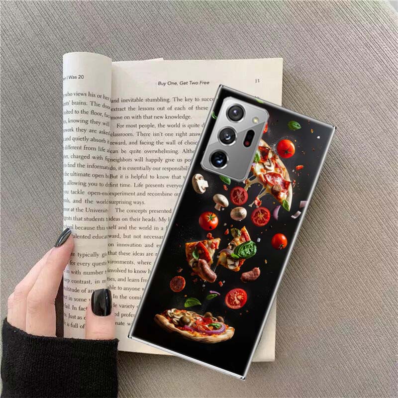 Food Fries Beer Cheese Sushi Cookie Phone Case for Samsung A17 A37 A57 A54 A14 A24 A34 A07 A04S A02S A12 A22 A32 A52S A16 A26 A3