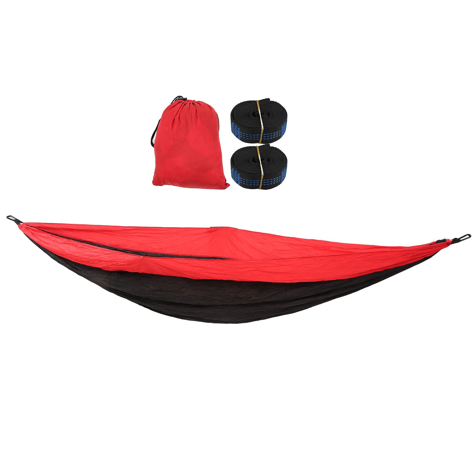 Camping Hammock for 2 Person Portable Parachute Nylon Hammock for Travel Outdoor Backpacking