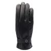Soft Leather Gloves Mens Touch Screen Bicycle Fleece Motorcycle Wind Shield Thin Womens Winter Warm Leather Gloves