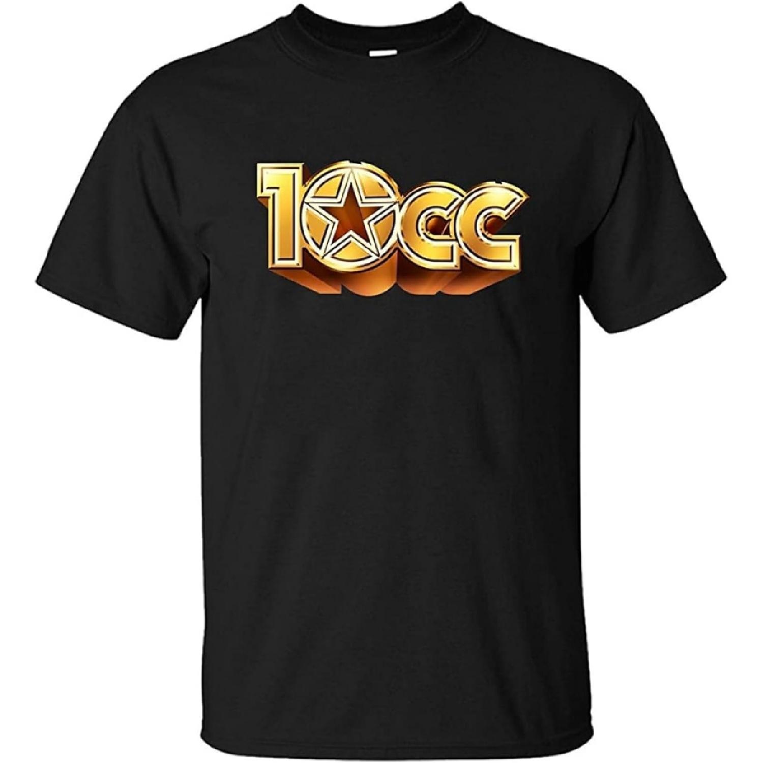 

LAYUNSHUDI 10Cc Albums Recorded at Strawberry Studios Men s T-Shirt Unisex Tee Shirts Black Clothing S чёрный