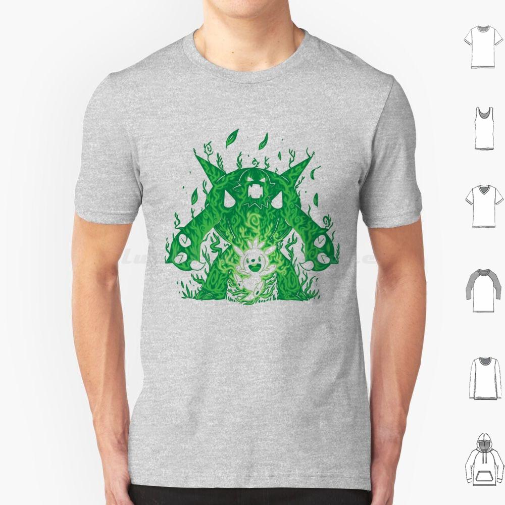 Silhouette : Grass Spiny Armor Evolution T Shirt Men Women Kids 6xl Silhouette Evolution Generation 6 Pókèmón P ? K ? Chü ? Sp S
