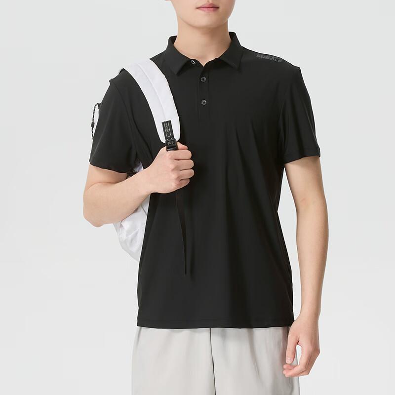 Skechers Sport Business Casual Breathable Comfortable Short Sleeve Polo Shirt Men tops P226M203-03K8