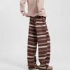 2025 Unisex Retro Gestreifte Wolle Freizeithose - Vielseitige Streetwear-Hose