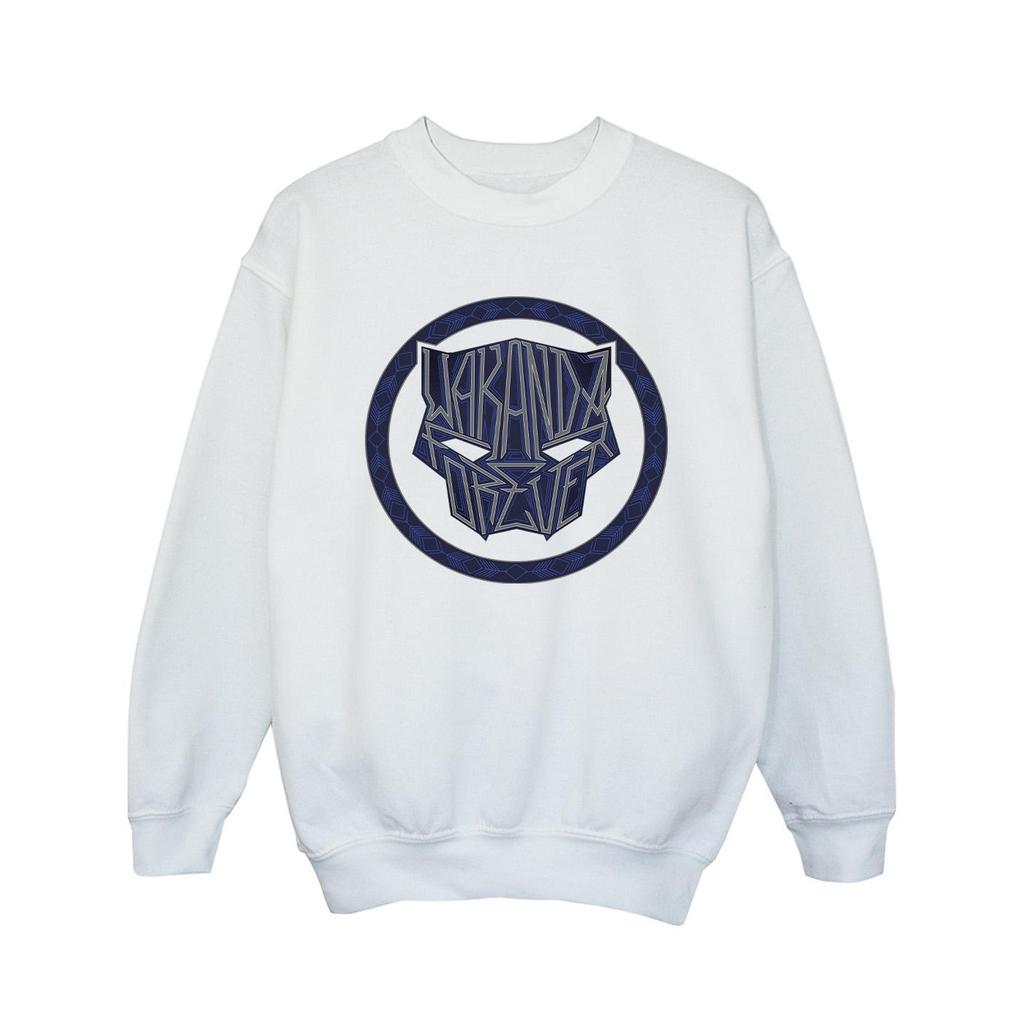 Marvel Girls Wakanda Forever Tribal Icon Sweatshirt