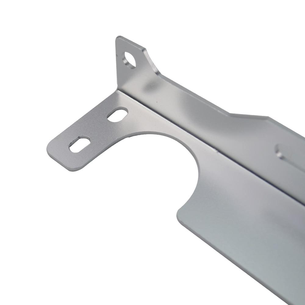 New Trust Type Universal Engine Oil Cooler Mounting Bracket Kit 2mm Thickness Aluminum