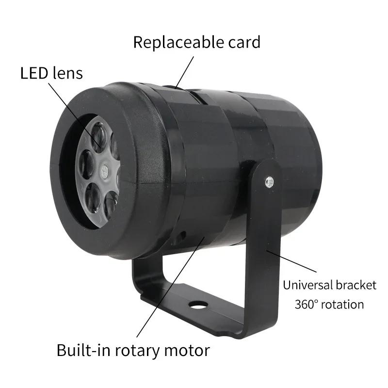 Christmas Projector Lights Outdoor Holiday Led Projection Lamp Waterproof Xmas Decor Snowflake Laser Light Party Stage Lights