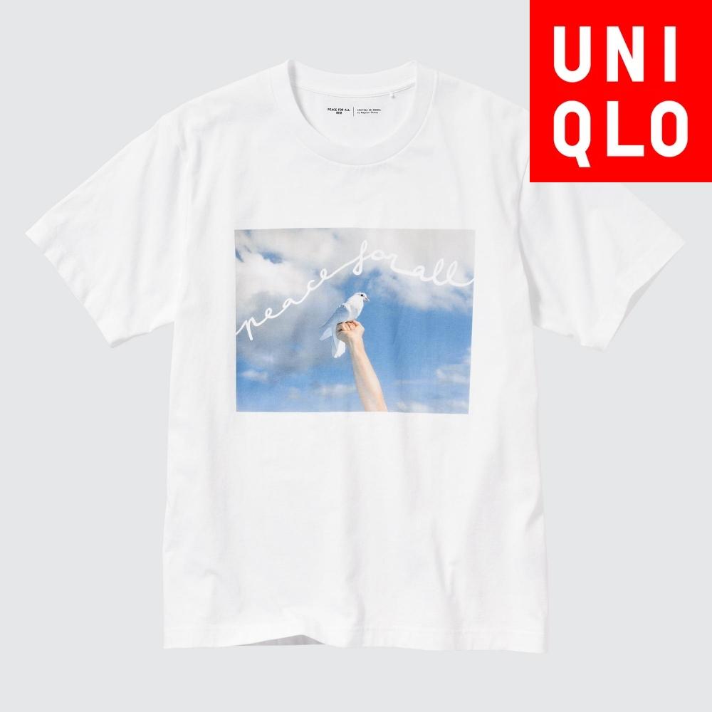 

ФУТБОЛКА UNIQLO PEACE FOR ALL С КОРОТКИМ РУКАВОМ СТАНДАРТНОГО КОРОТКА Magnum Photos 00 WHITE/UNISEX S