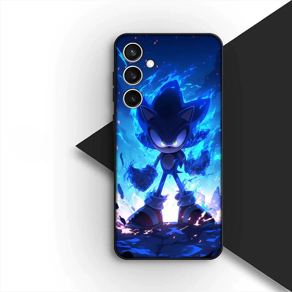 Cover for Samsung Galaxy S20 S22 S21 FE Ultra Plus A07 A17 A15 A16 A25 A57 A37 Casing Phone Case Comics S-Sonics Game Hedgehogs
