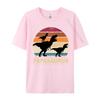 Papa Saurus Dino Twins Papasurus Tshirt Fitted Cosie T Shirt Combed  Cotton Man Tees Cosie TShirt Wholesale