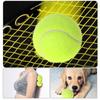 Professional Playing Game Fibrous Felt Covered Fluorescent Yellow Tennis Ball Sport Tournament