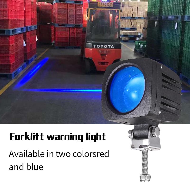 Forklift Red Line Safety Warning Light Boundary Hazardous Red/Blue Zone Light