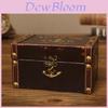 Modern Minimalist Leather Desktop Organizer Box With Lid For Office Home Storage