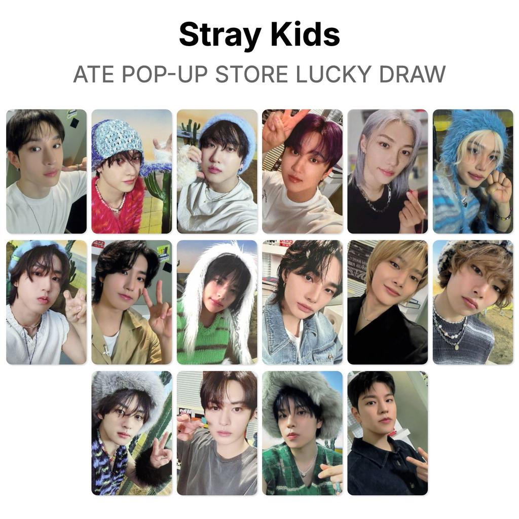 Stray Kids ATE POP-UP STORE LUCKY DRAW Official Photocard