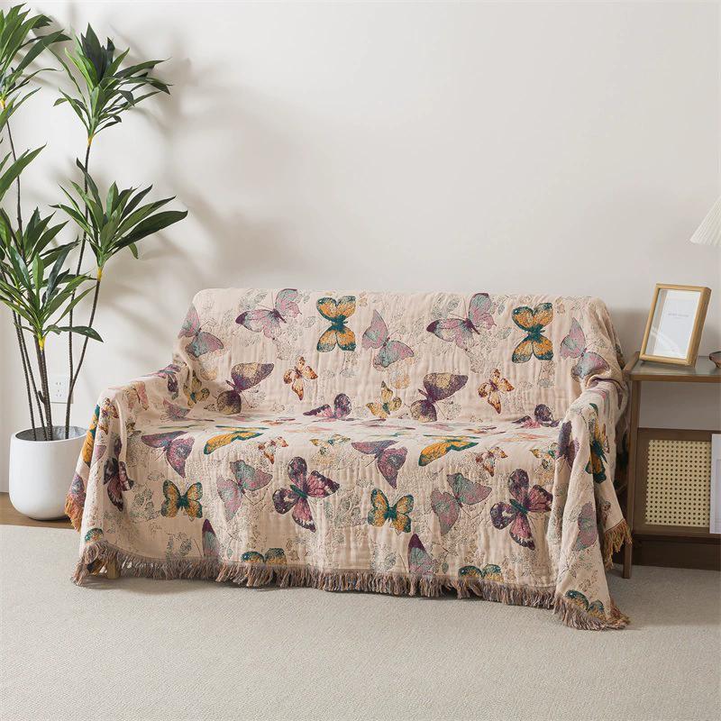 Soft Bohemia Cotton Blanket And Bedspread Home Aesthetic Sofa Towel Nap Throw Blanket Bed Cover Summer Cool Bed Sheet