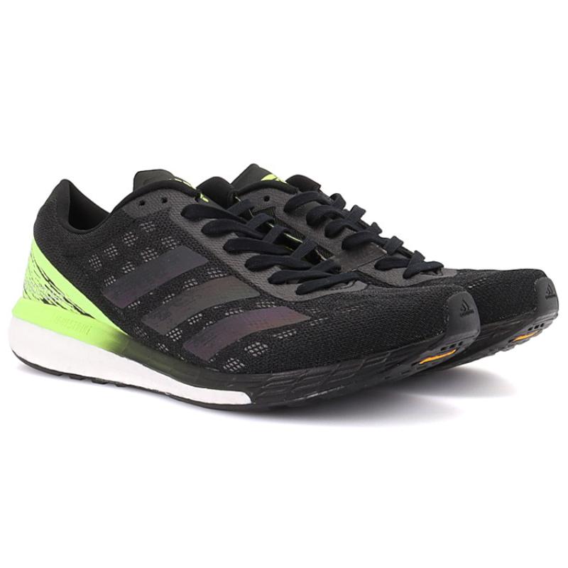 Adidas Adizero Boston 9 'Black Signal Green' Sneakers EG4657