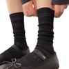 Summer Thin Solid-color Hollowed-out Pile Socks Lace Calf Socks To Slim Legs, Retro Style Sexy Socks