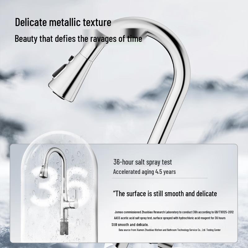 JOMOO Pull-Out & Rotatable Kitchen Faucet