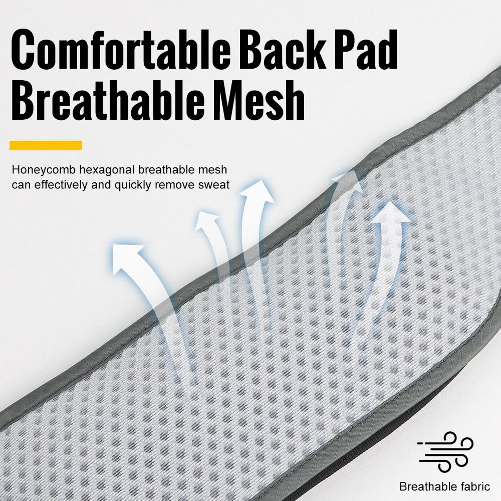 WRELS Lightweight Adjustable Large-capacity Invisible Running Waist Bag,Breathable Mesh Design, Zipper Closure,Ideal for Outdoor Hiking