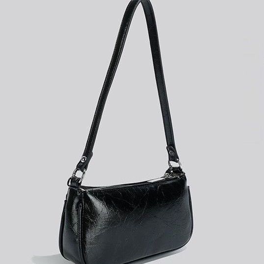 Crescent moon bag niche high-end baguette bag women's fashion shoulder underarm bag versatile messenger bag women