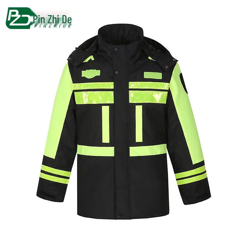 High-Visibility Reflective Winter Duty Rain Jacket