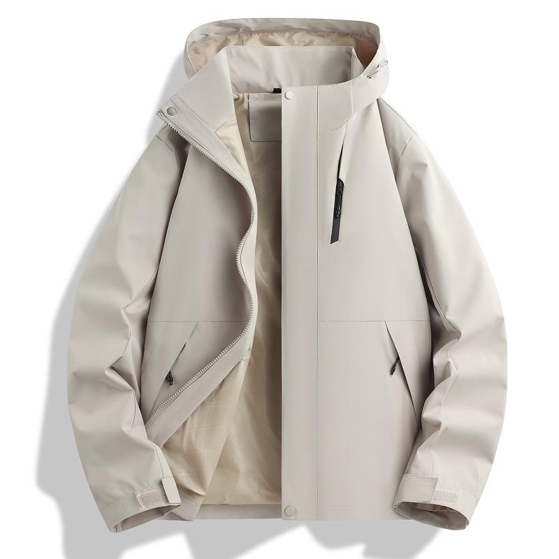Men's Windproof Spring & Autumn Jacket - Youthful & Dad Style Outdoor Thin Sportswear for Mountaineering