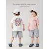 Boys' Cool Cotton Short-Sleeved T-Shirt Summer Half-Sleeved 2026 New Children's Clothing Baby Summer Thin Top