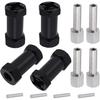 RC 12mm Hex Hub Extension 25mm Offset Wheel Spacers Longer Combiner Coupler for 1/10 Crawler Truck (25mm)