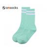 Onsol On Socks Double Stripe lOng Socks lOng+ Mint Esos2llmt