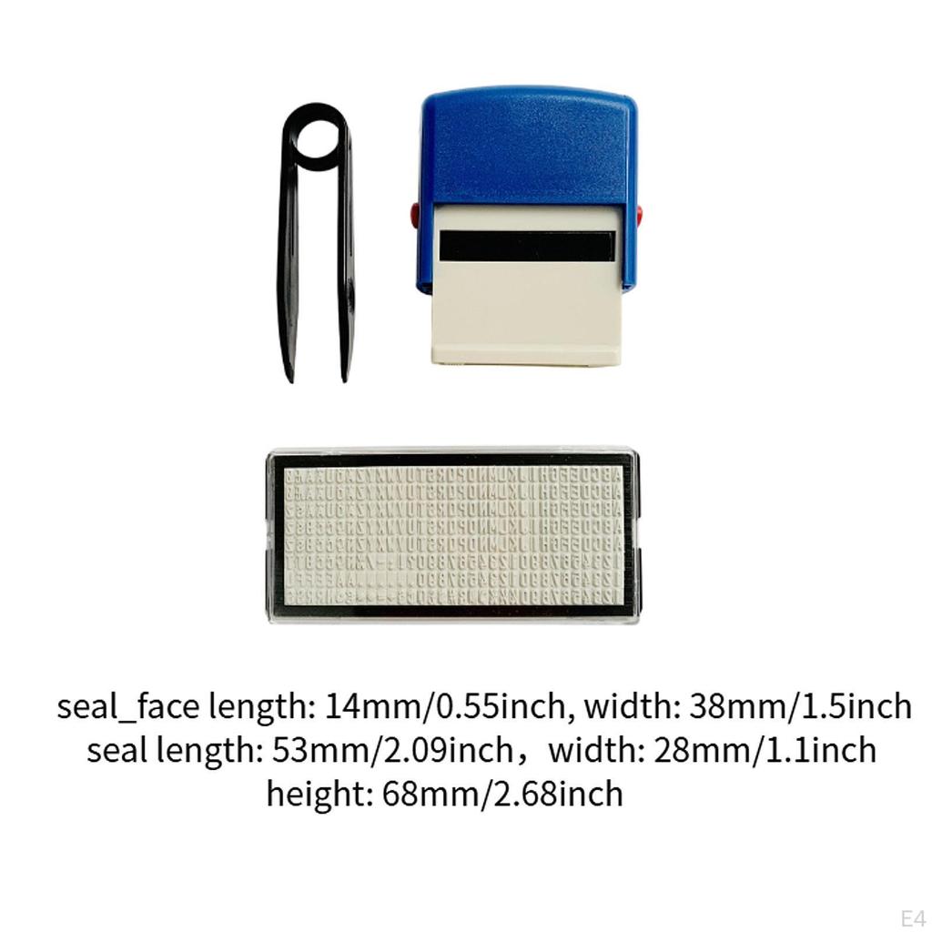 DIY Benutzerdefinierter Stempelset-Druck für die Schule