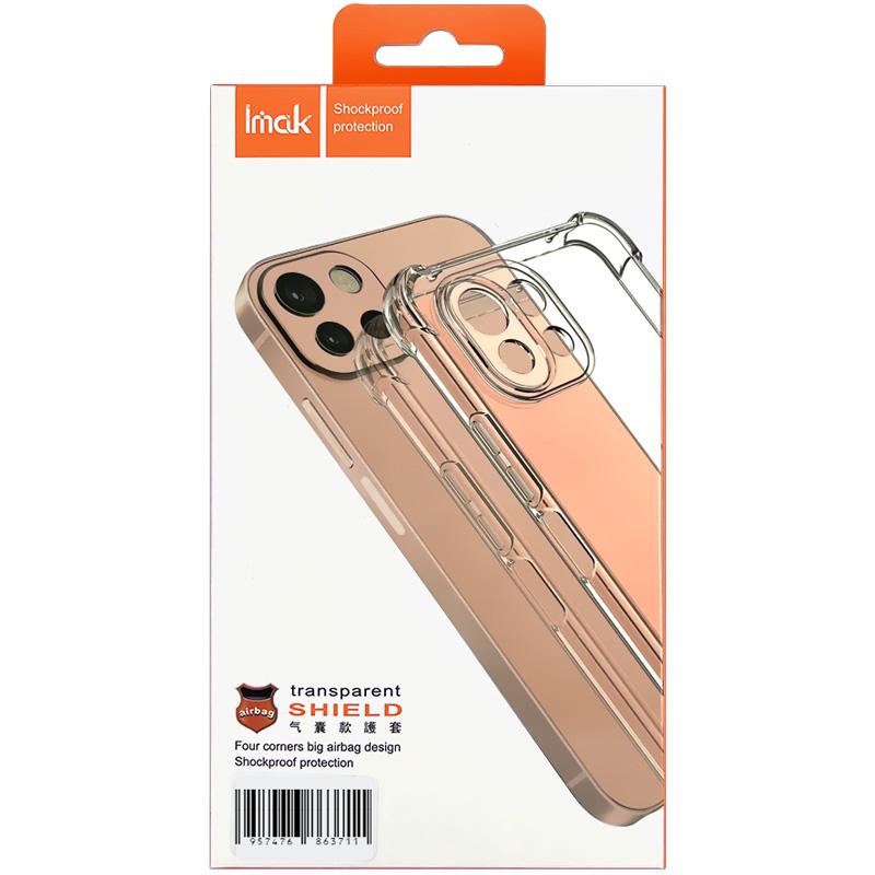 IMAK For iPhone 15 Pro Max Phone Back Cover Soft TPU Phone Case Anti-scratch Super Clear Shell