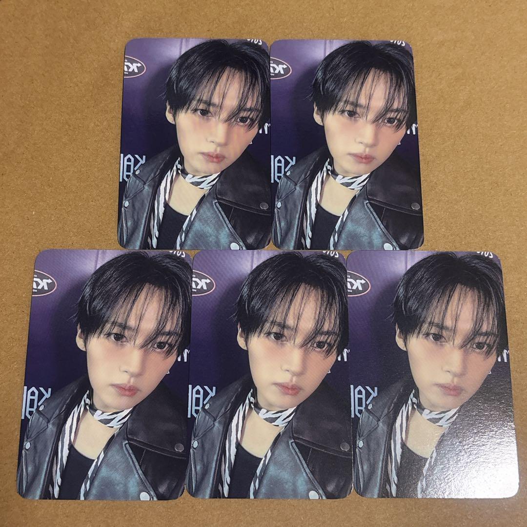 

[USED] Rino Lucky Doro Trading Cards, 5-Piece Set, 2nd Series Pop-Up Karma Stray Kids