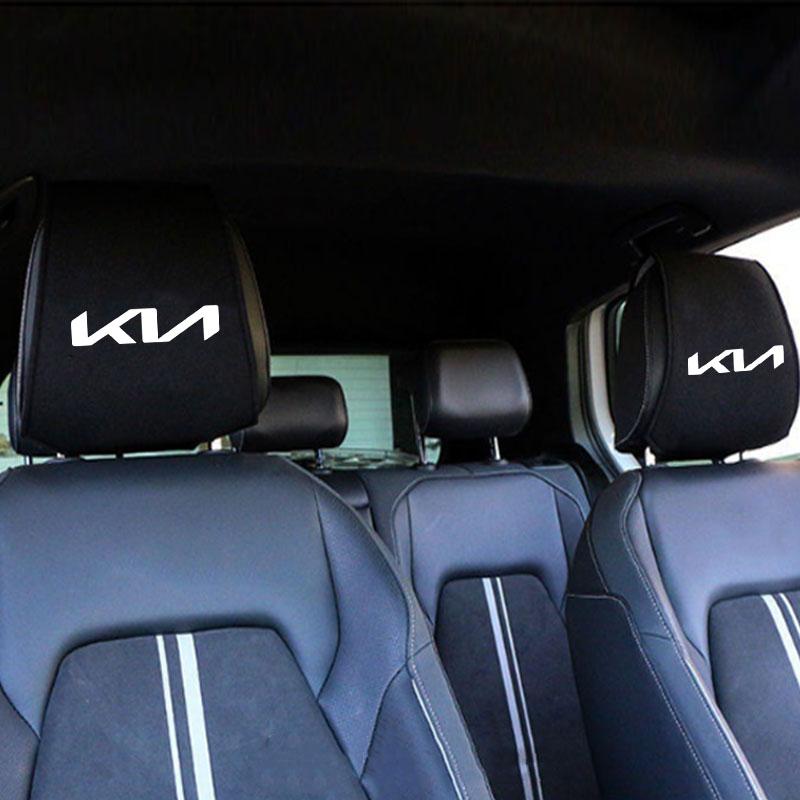 Autositz Kopfstützenbezug Schmutzabweisend Schutzbezug Kopfstützenbezug Sitzkissen Für KIA RIO 2 3 4 5 Xline x line Autozubehör
