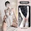 Domila Sexy Lingerie Lace Temptation Retro Cheongsam Hot Hollow Back Lace-up Large Size Uniform