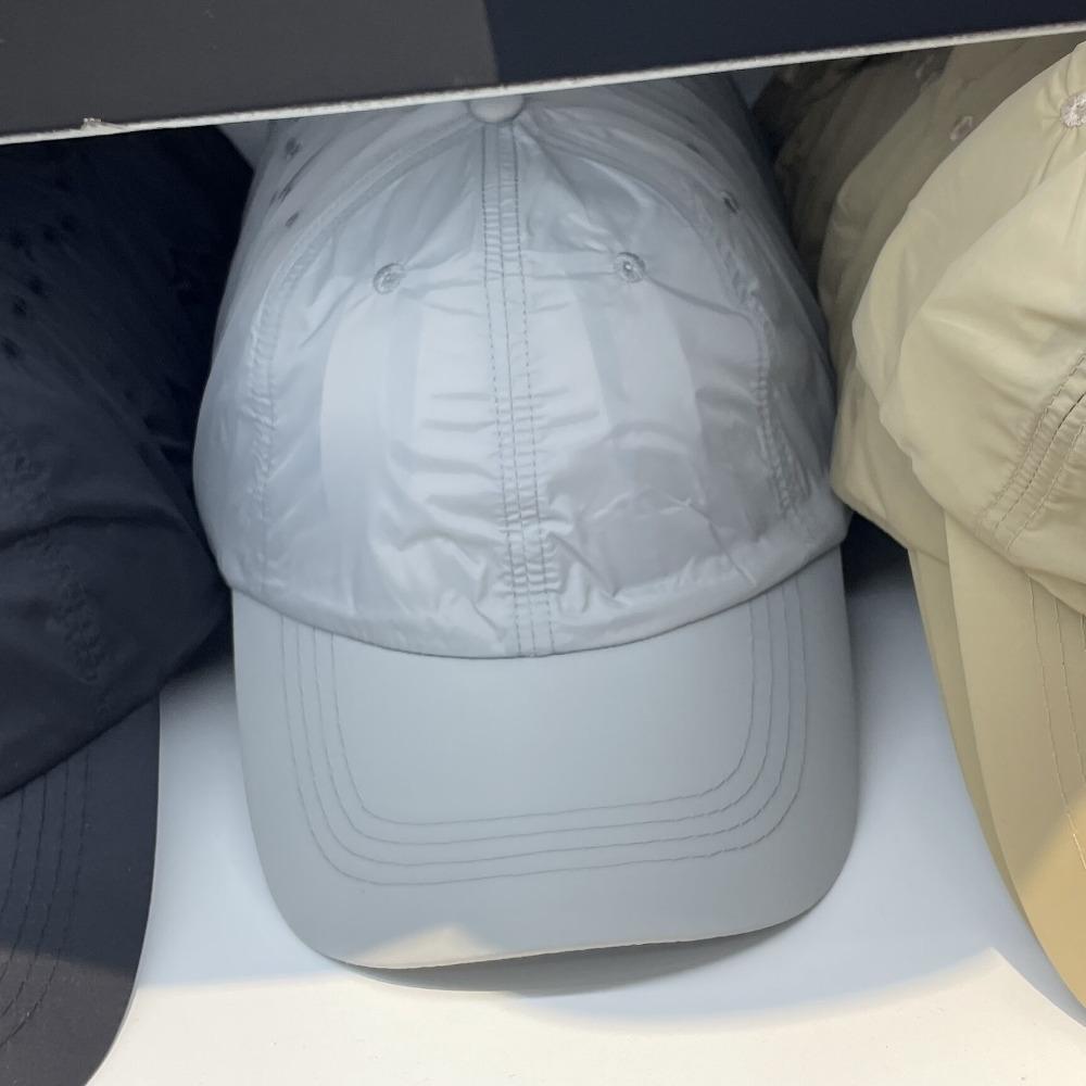 Korean Style Quick-Drying Baseball Cap Solid Color Peaked Cap Casual Solid Color Sun Hat  Men