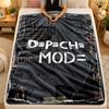 Flannel BlanketDepeche Mode Warm Soft Throw Blanket for Indoor Sofa Bed Living Room Use