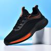 Breathable flying woven upper fashion comfortable men's casual sports shoes lightweight new spring and autumn
