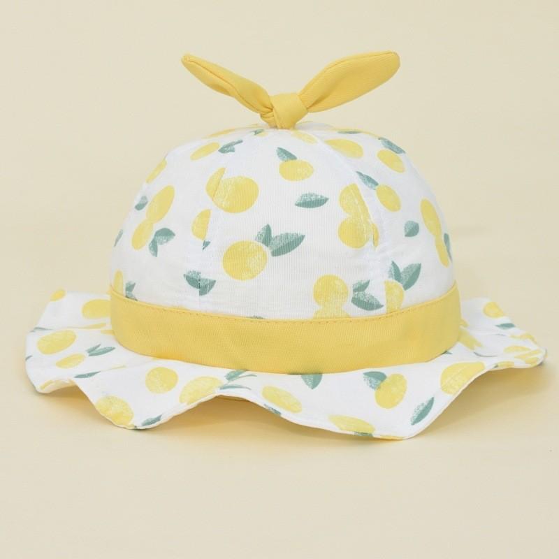 Baby Girl Sun Hat With Wide Brim For Sunscreen Breathability And Casual Outdoor Play