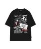 ODDSTUDIO Multi Collage Graphic Oversized T-Shirt - Black