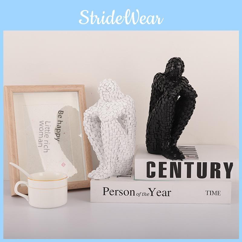 Mosaic Minimalist Modern Resin Sculpture For Home Office Living Room Decor Gift