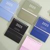 2025 Kalender Einfacher Stehkalender Kleiner Kalender Bürokalender Monatskalender Tischkalender Einfache Notizblöcke