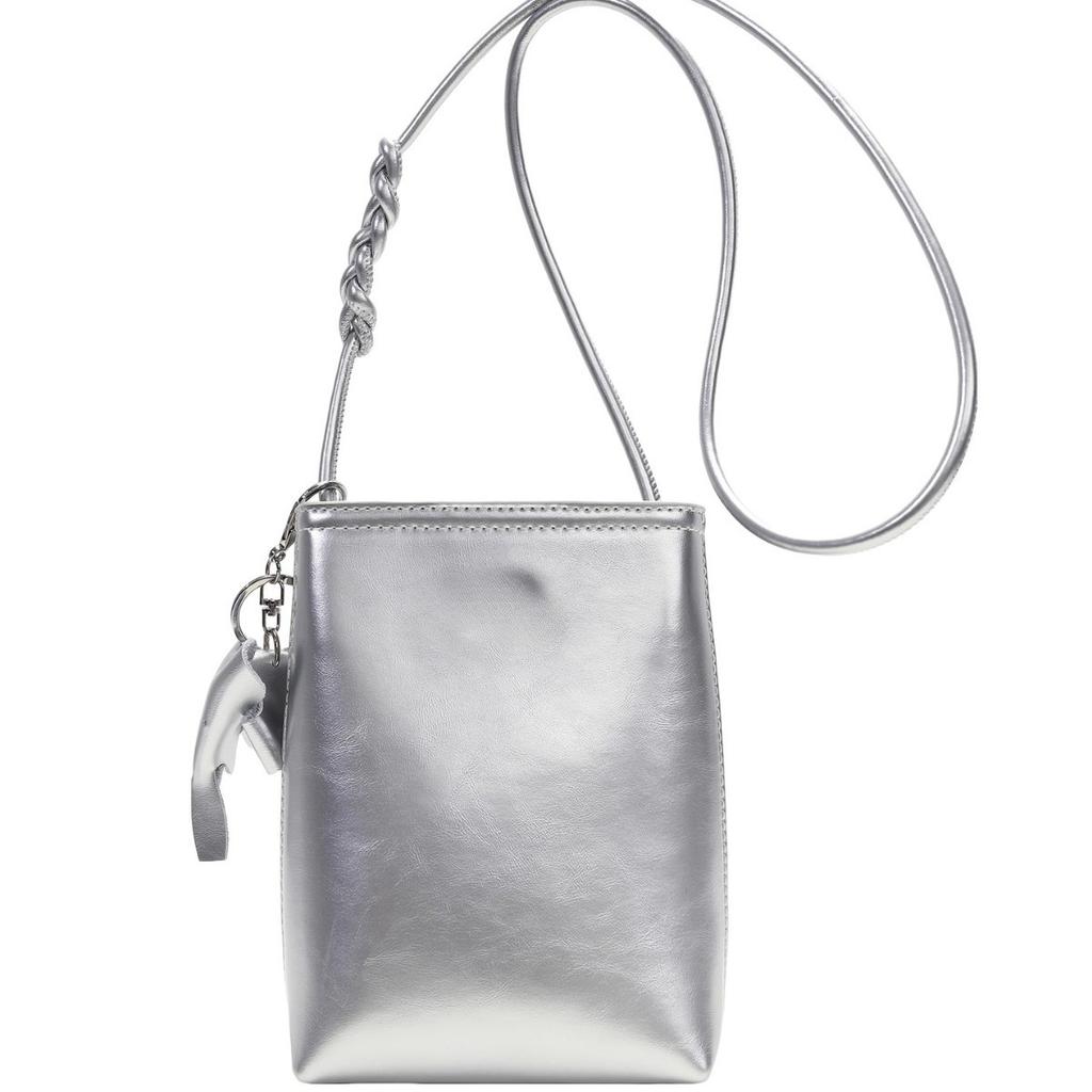 Annie's Diary Leather Mobile Phone Bag, Women's Autumn and Winter Leather Crossbody Small Bag