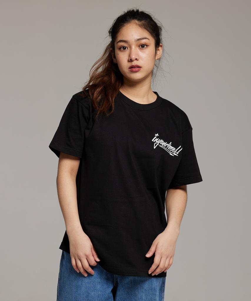 CREAM SODA LAB Basketball Lesson 1 Short Sleeve T-Shirt Black