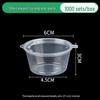 Round Disposable Sauce Cups - 25/50/100ml | Portioning & Takeaway Containers