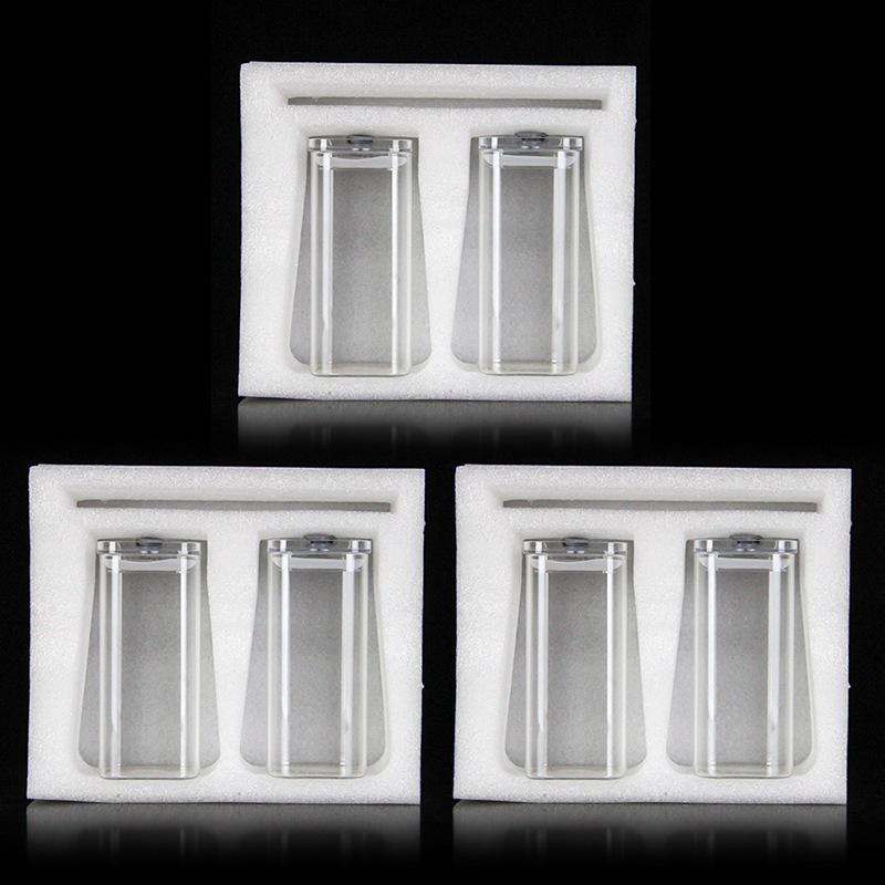 Korean-Style Square Glass Water Cup with Lid – Transparent, Simple, Flat Bottom, Heat-Resistant, Elegant Design for Women