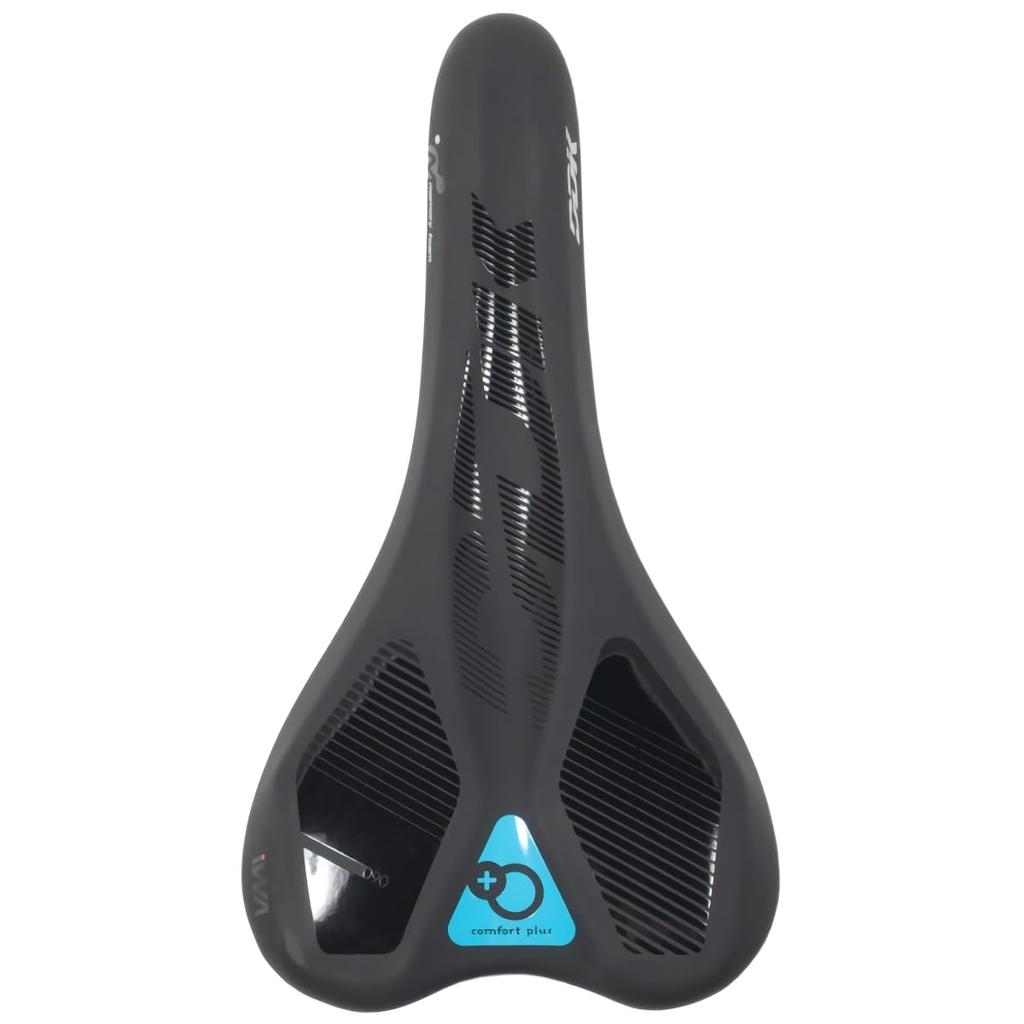 iWA Hybrid Saddle Comfort Plus D063 Bicycle Painless Road Bike Cross Bike