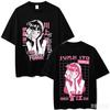 Hot Sale Japanese Horror Manga Junji Ito Tomie Broken Mask Graphic T‑Shirt Unisex Vintage Hip Hop Streetwear Oversized T-shirt